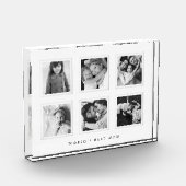 Minimale Fotos Schwarz-weiß Foto Welt beste Mama (Links)