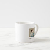 Minimale Fotovorlage Muttertags-Tasse Espressotasse (Vorderseite Rechts)