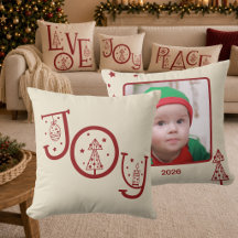 Minimale Freude Grafik Familienfoto Weihnachtsgesc