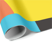 Minimale Geometrie Geschenkpapier (Rolleneckpunkt)