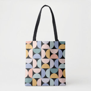 Minimale Geometrie: Skandinavisches Kunstposter Tasche