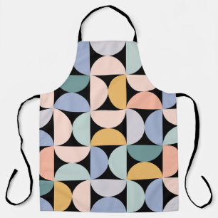 Minimale Geometrie: Skandinavisches Kunstwerk Post Schürze