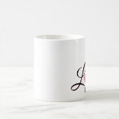 Minimale gepunktete Herzgestaltung Kaffeetasse (Mittel)