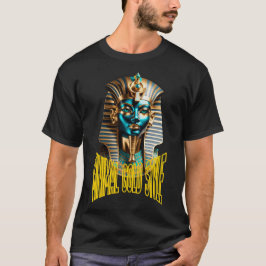 Minimale Gold-Symbol-T-Shirt – Luxus Streetwear T-Shirt