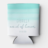 Minimale Gradientenminze, benutzerdefinierte Trauz Dosenkühler (Vorderseite)