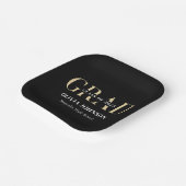 Minimale Graduierungspartei Pappteller (Gewinkelt)