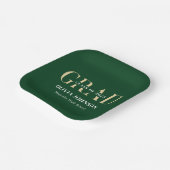 Minimale Graduierungspartei Pappteller (Gewinkelt)