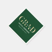 Minimale Graduierungspartei Serviette (Ecke)