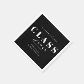 Minimale Graduierungspartei Serviette (Ecke)