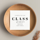 Minimale Graduierungspartei Serviette