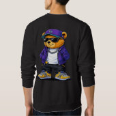 Minimale Grafik-Sweatshirt – Premium Casual Street Sweatshirt (Rückseite)