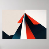 Minimale Grafikdesign Poster (Vorne)