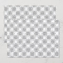 Minimale graue Punkte-Muster Feiertagskarte