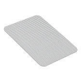 Minimale graue Punkte-Muster Magnet (Rechte Seite)