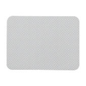 Minimale graue Punkte-Muster Magnet (Horizontal)