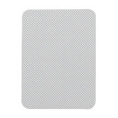 Minimale graue Punkte-Muster Magnet (Vertikal)