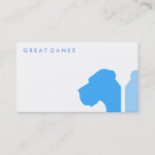 Minimale Great Dane ID-Serie Visitenkarte (Vorderseite)