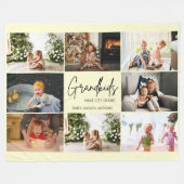 Minimale Großkinder machen Life Grand 8 Foto Colla Fleecedecke (Vorderseite (Horizontal))