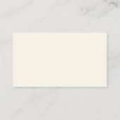 Minimale Grundterminkarte Terminkarte (Rückseite)