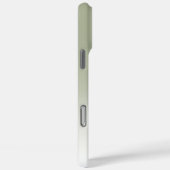 Minimale grüne Gradienten-Moderne elegante Persona Case-Mate iPhone Hülle (Rückseite / Rechts)
