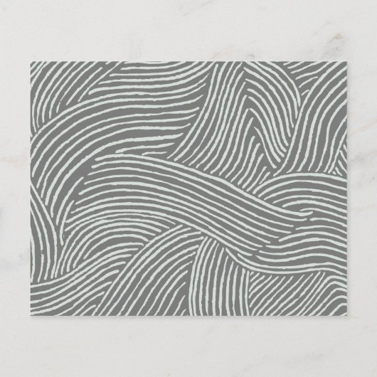 Minimale Grünfläche Botanische Hochzeit (Rückseite)