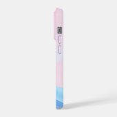 Minimale Handyhülle mit Anfangsbuchstabe B – Moder iPhone Hülle (Linke Seite)