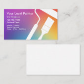 Minimale Hausmaler-Visitenkarten Visitenkarte (Vorne/Hinten)