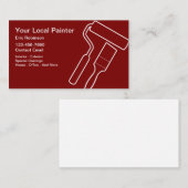 Minimale Hausmaler-Visitenkarten Visitenkarte (Vorne/Hinten)