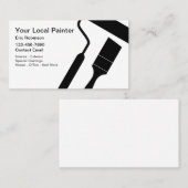 Minimale Hausmaler-Visitenkarten Visitenkarte (Vorne/Hinten)