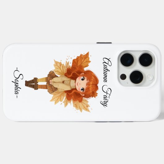 Minimale Herbstküche - Personalisiert Case-Mate iPhone Hülle (Rückseite (Horizontal))