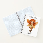 Minimale Herbstküche - Personalisiertes Notebook Notizblock (Innenseite)