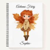 Minimale Herbstküche - Personalisiertes Notebook Notizblock (Vorderseite)