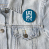Minimale Herren Ehemann seit 2016 Hochzeit Button (Beispiel)