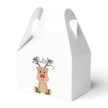 Minimale Hirsch-Geschenkbox