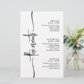 Minimale Hochzeitstermin (Stehend Vorderseite)