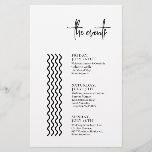 Minimale Hochzeitstermin (Vorderseite)