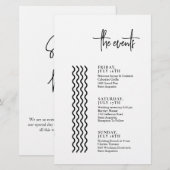 Minimale Hochzeitstermin (Vorne/Hinten)