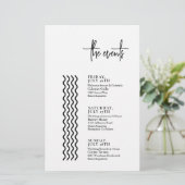 Minimale Hochzeitstermin (Stehend Vorderseite)