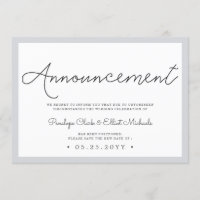 Minimale Hochzeitverlängerung