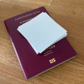 Minimale holografische Visitenkarte