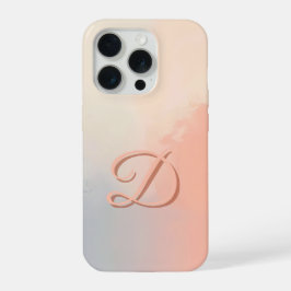 Minimale Hülle mit Buchstabe D für das Telefon – Ä iPhone 15 Pro Hülle
