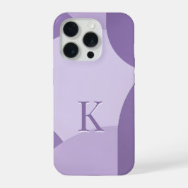 Minimale Hülle mit Buchstabe K für das Telefon – R iPhone 15 Pro Hülle