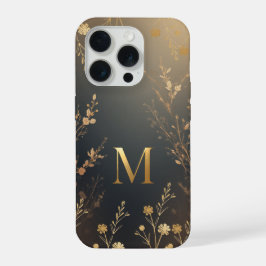 Minimale Hülle mit Buchstabe M – Ästhetischer abst iPhone 15 Pro Hülle