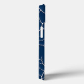 Minimale Indigo-Zweig-iPhone-Hülle Look Case-Mate iPhone Hülle (Rückseite / Rechts)