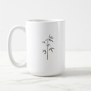 Minimale japanische Bambotasse Kaffeetasse