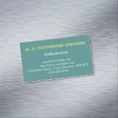 Minimale Kieferorthopädie-Magnetkarte Magnetische Visitenkarte (Beispiel)