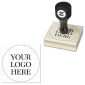Minimale Klassik mit Firmenlogo Gummistempel (Stempel)