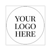 Minimale Klassik mit Firmenlogo Gummistempel (Prägung)