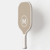 Minimale klassische Monogramm Pickleball Schläger (Links)