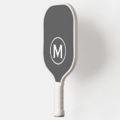 Minimale klassische Monogramm Pickleball Schläger (Links)